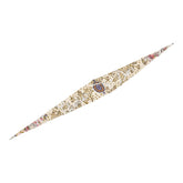 ディオール ツイリー ロゴ スカーフ ベージュ マルチカラー シルク レディース Dior 【中古】